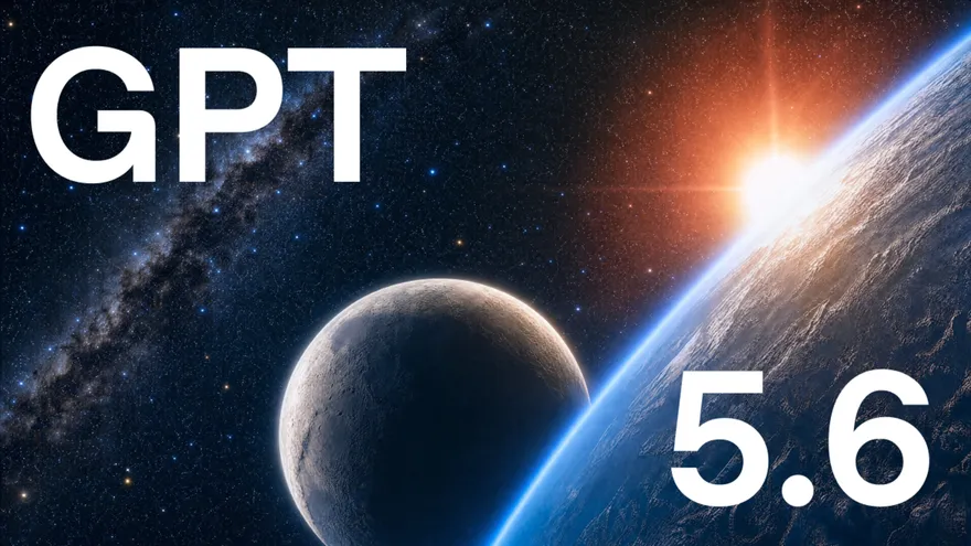 Aankondigingsbeeld van GPT-5.6: een planeet met opkomende zon